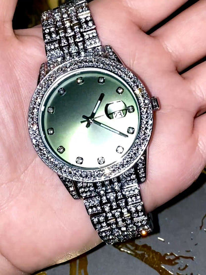 MintMode® 42MM – Iced Glow Silver Edition